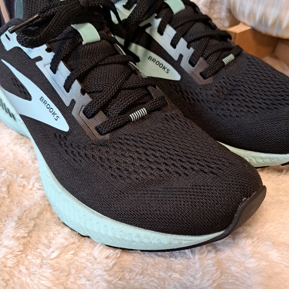 Brooks Launch GTS 8 Black Blue Running Shoes Sneaker Women’s Size 8.5 - Picture 5 of 16